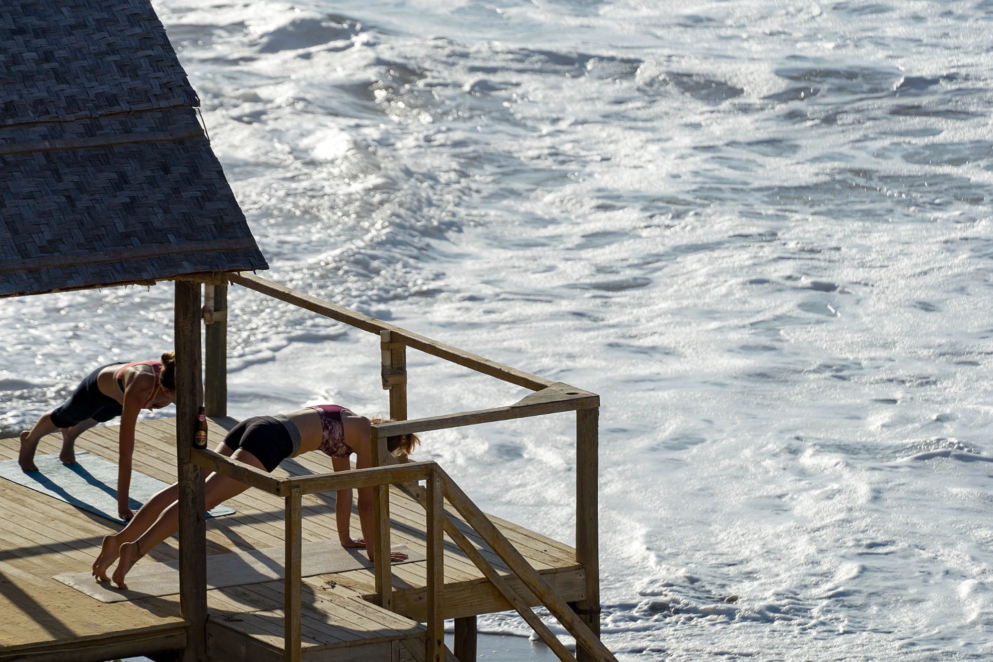 Yoga am Meer