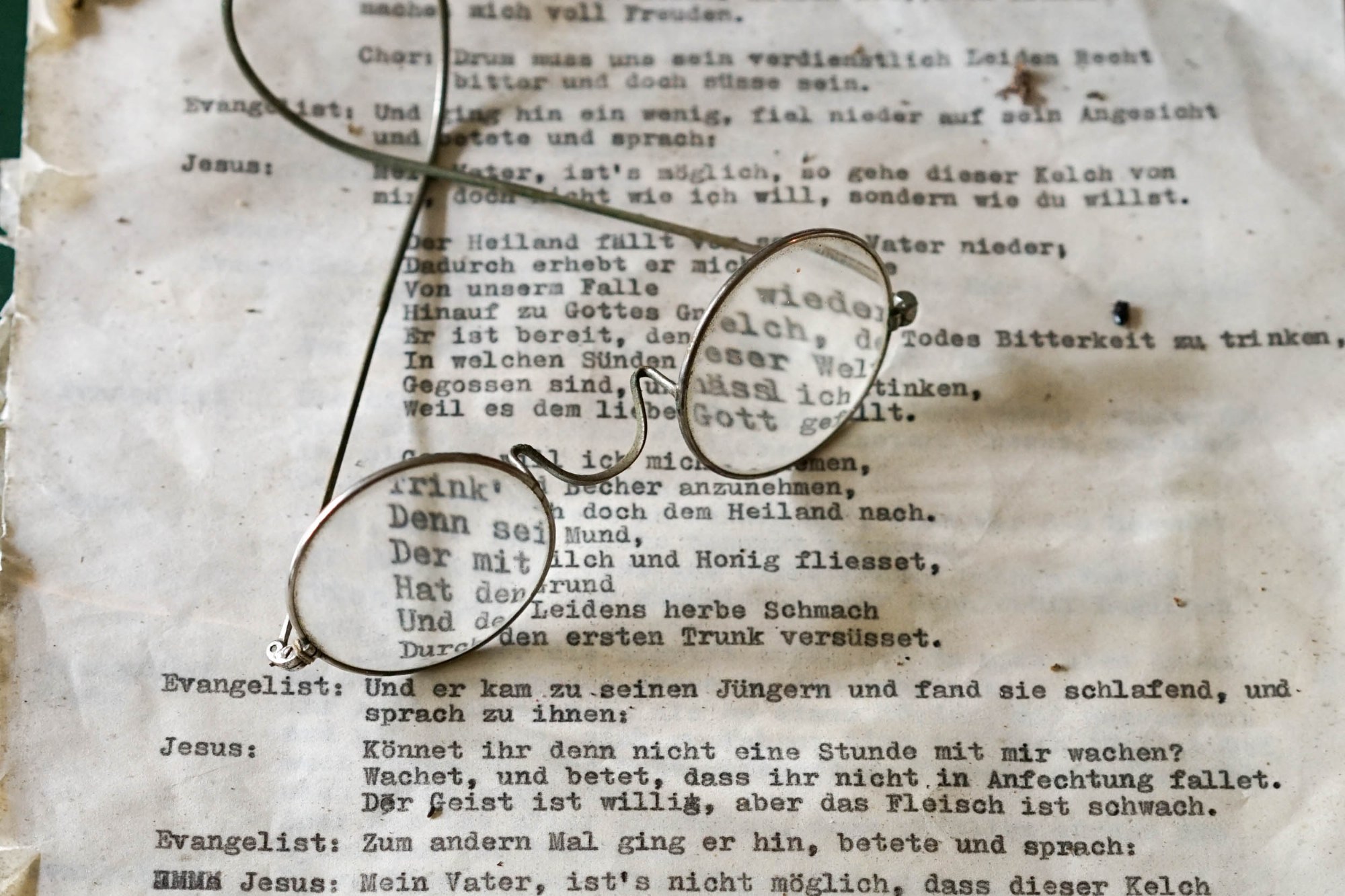 Ein Brief im Museum