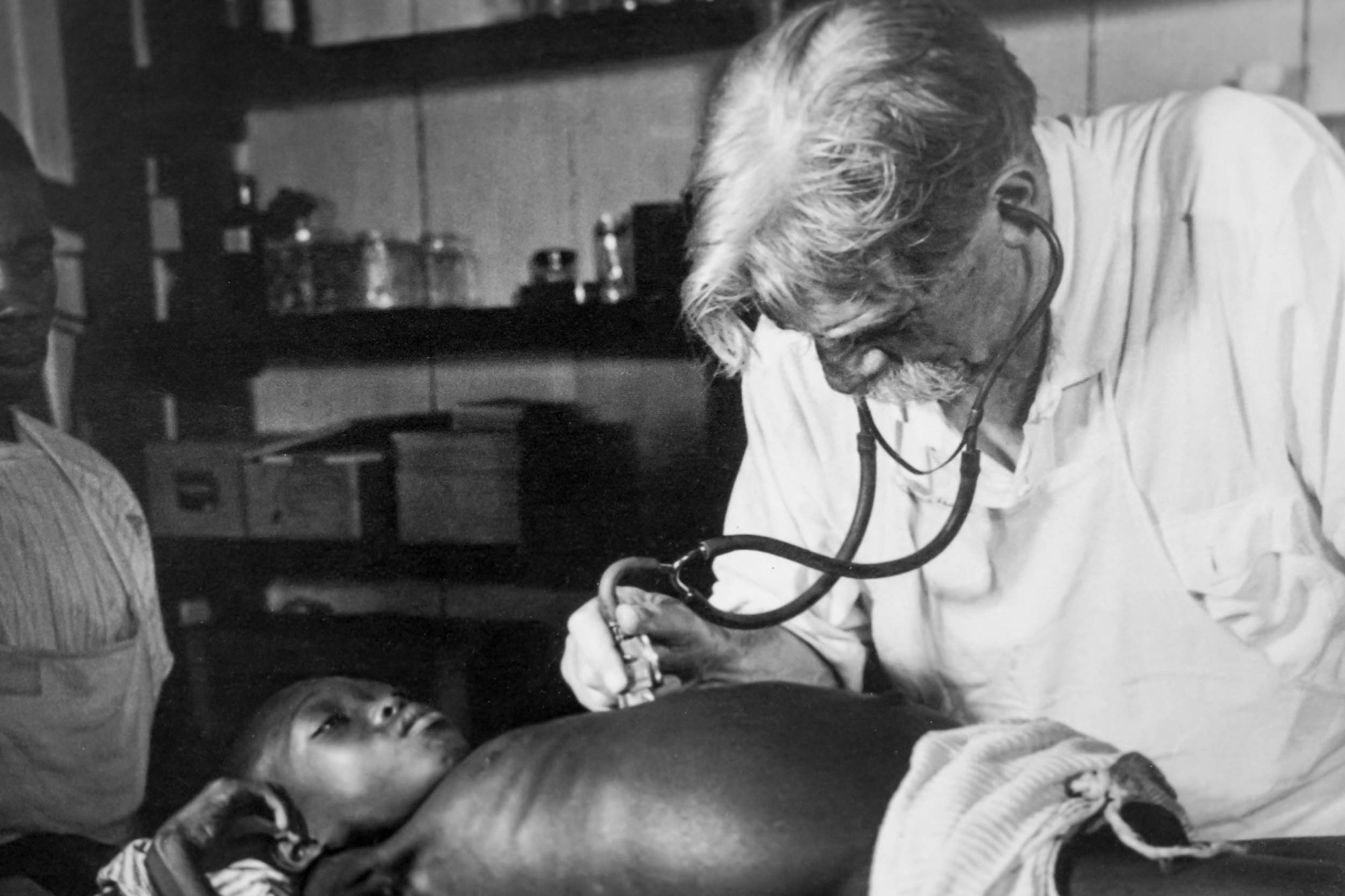 Albert Schweitzer als Arzt – Aufnahme im Museum