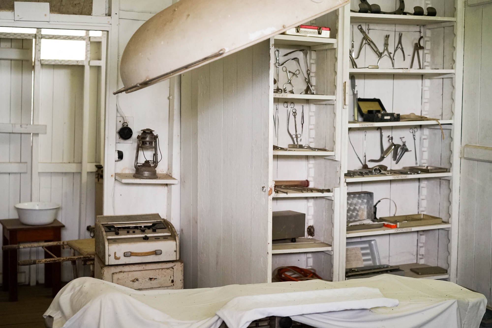 Im historischen Krankenhaus