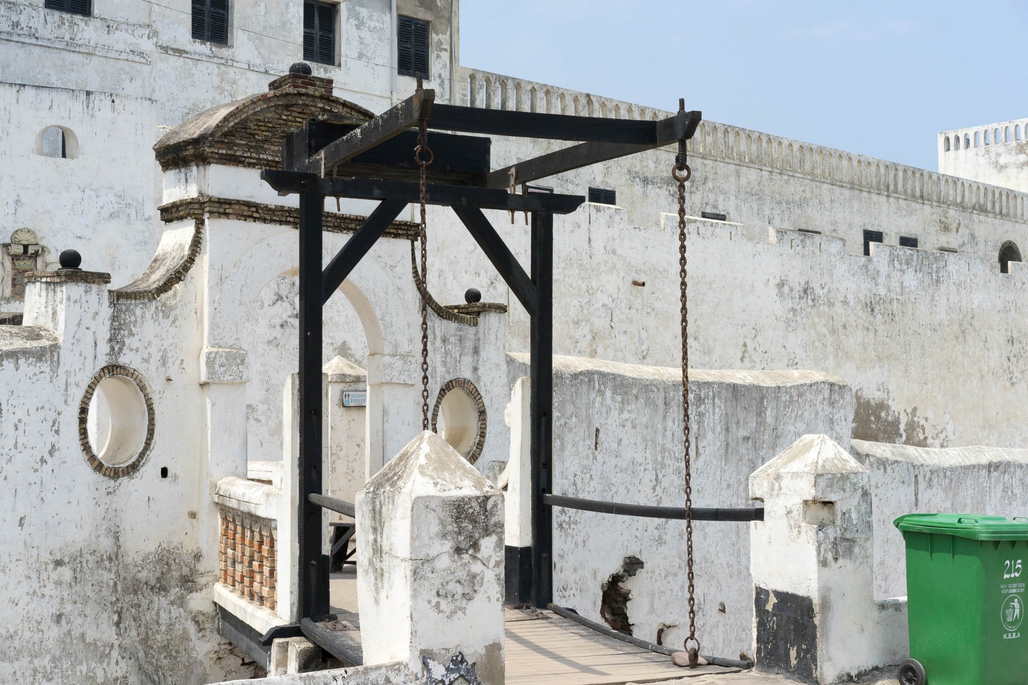 In der Festung von Elmina
