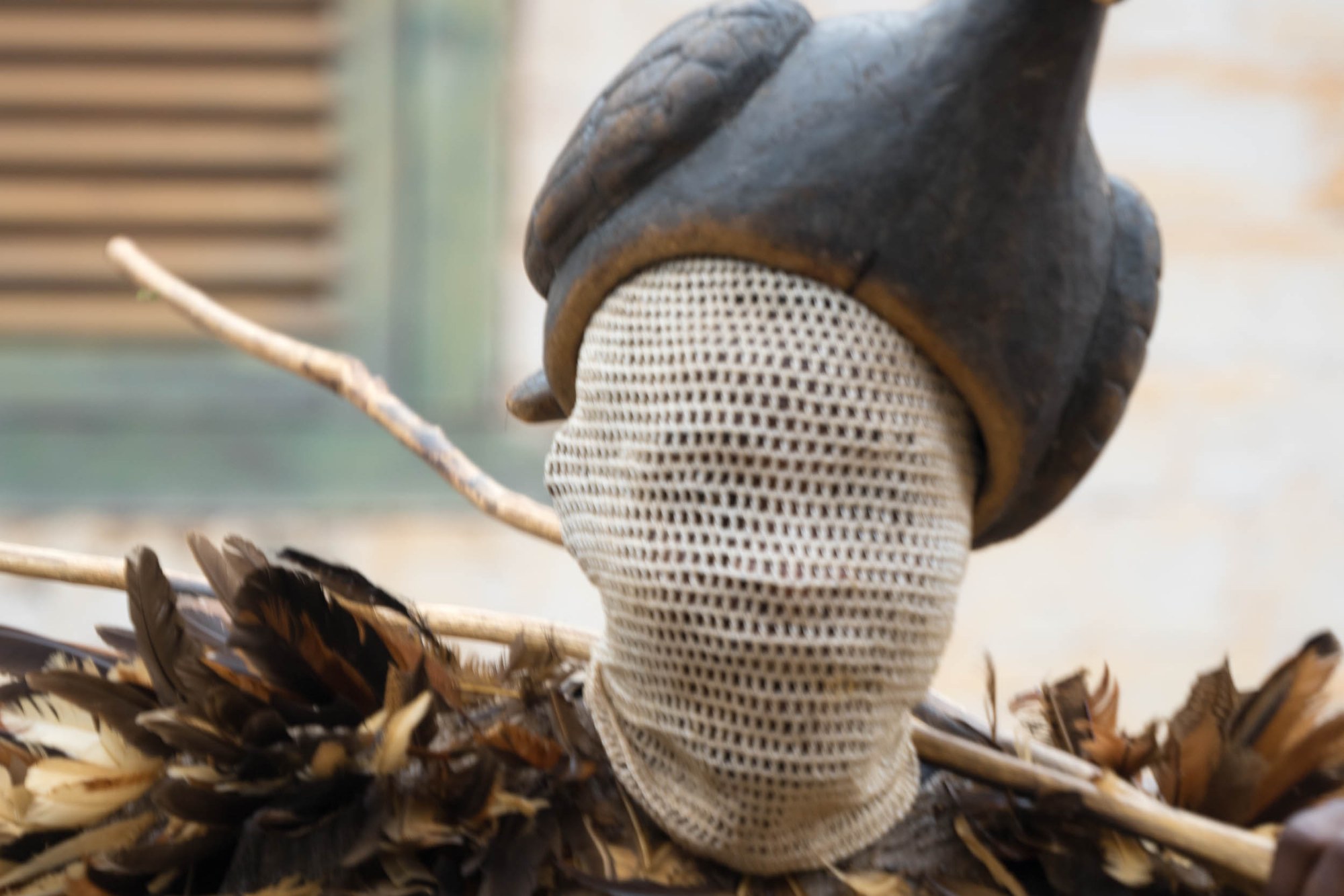 Traditionelle Maske in Bafut