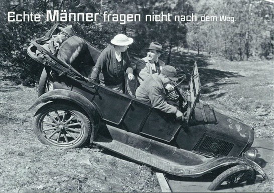 Unser Aufkleber zur Wegplanung