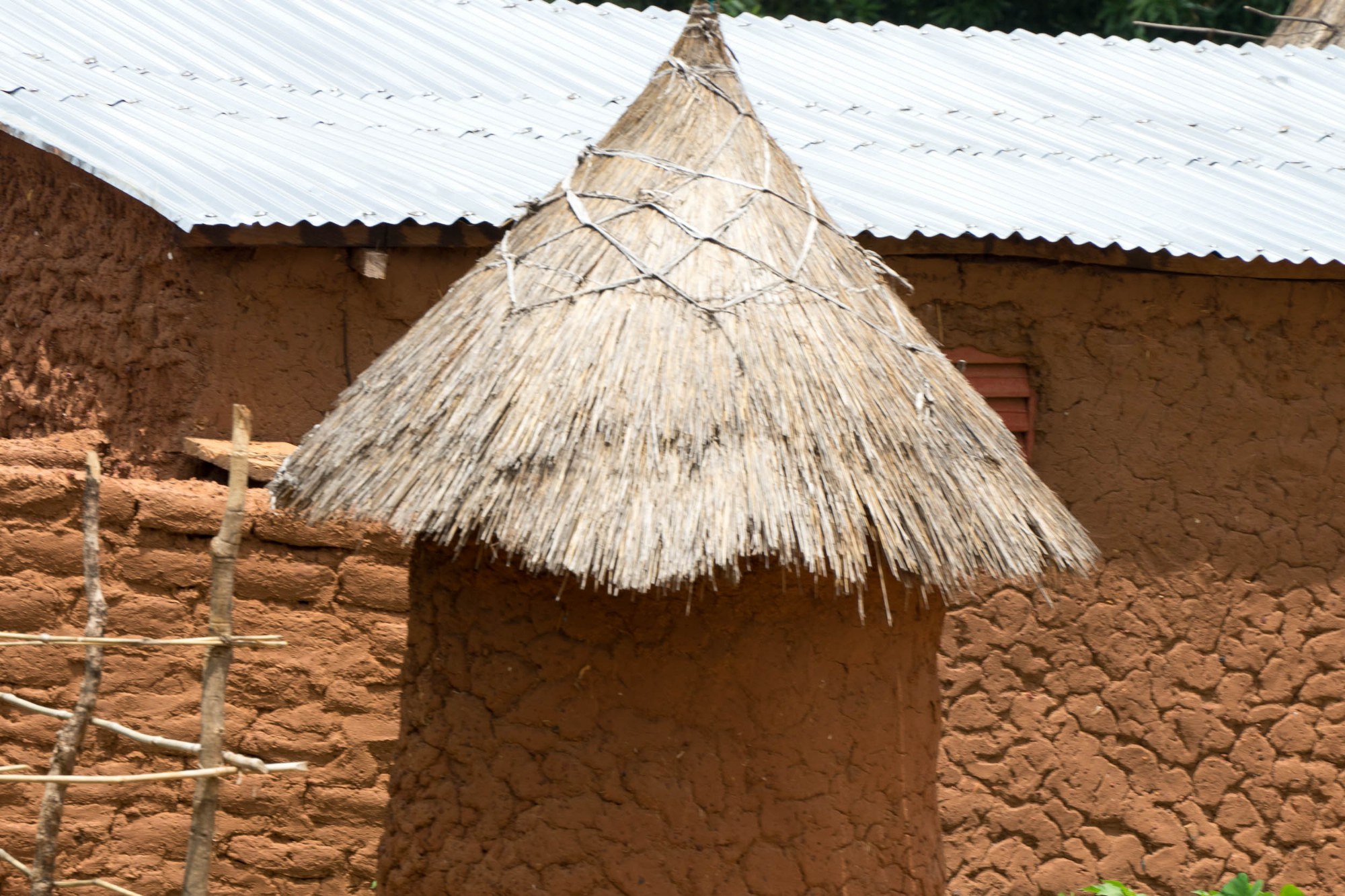 Traditionelle Bauweise in Mali