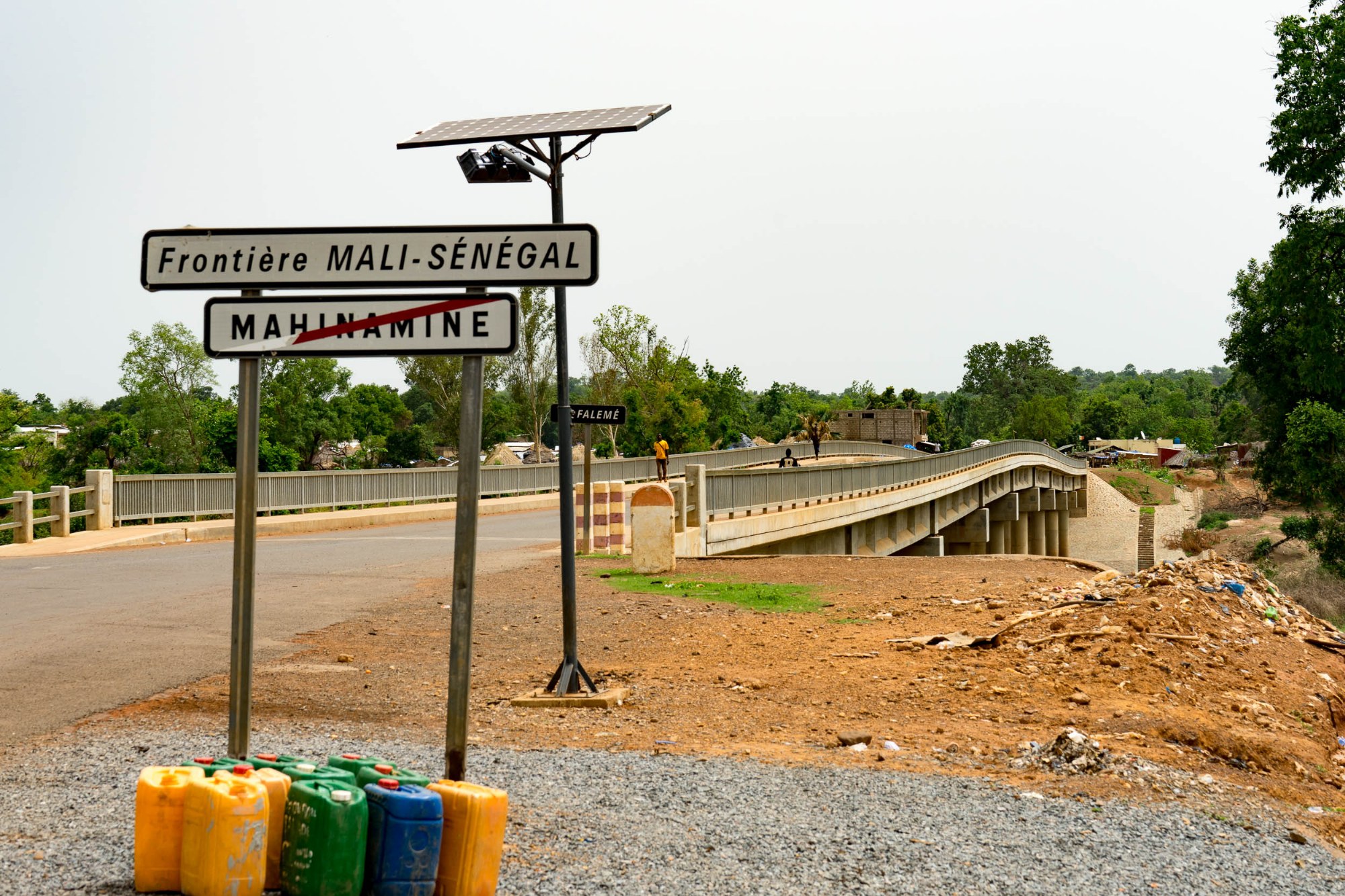 An der Grenze zwischen Senegal und Mali