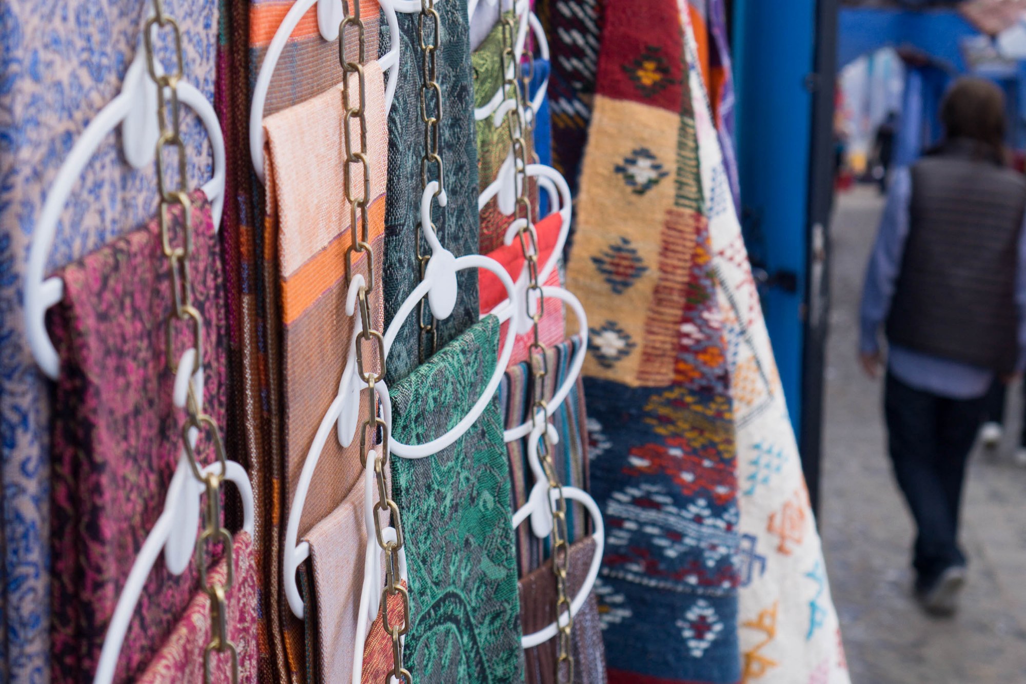 Farben und Muster in der Medina