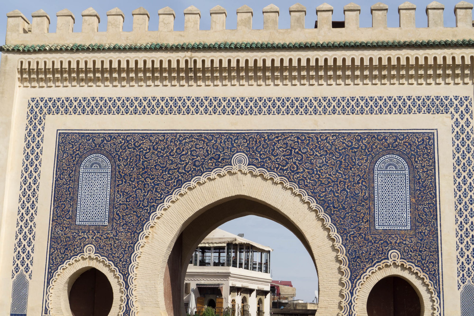 Ein Tor in Fès
