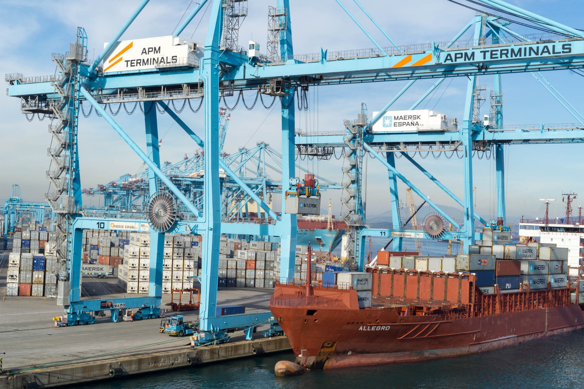 Containerhafen von Algeciras