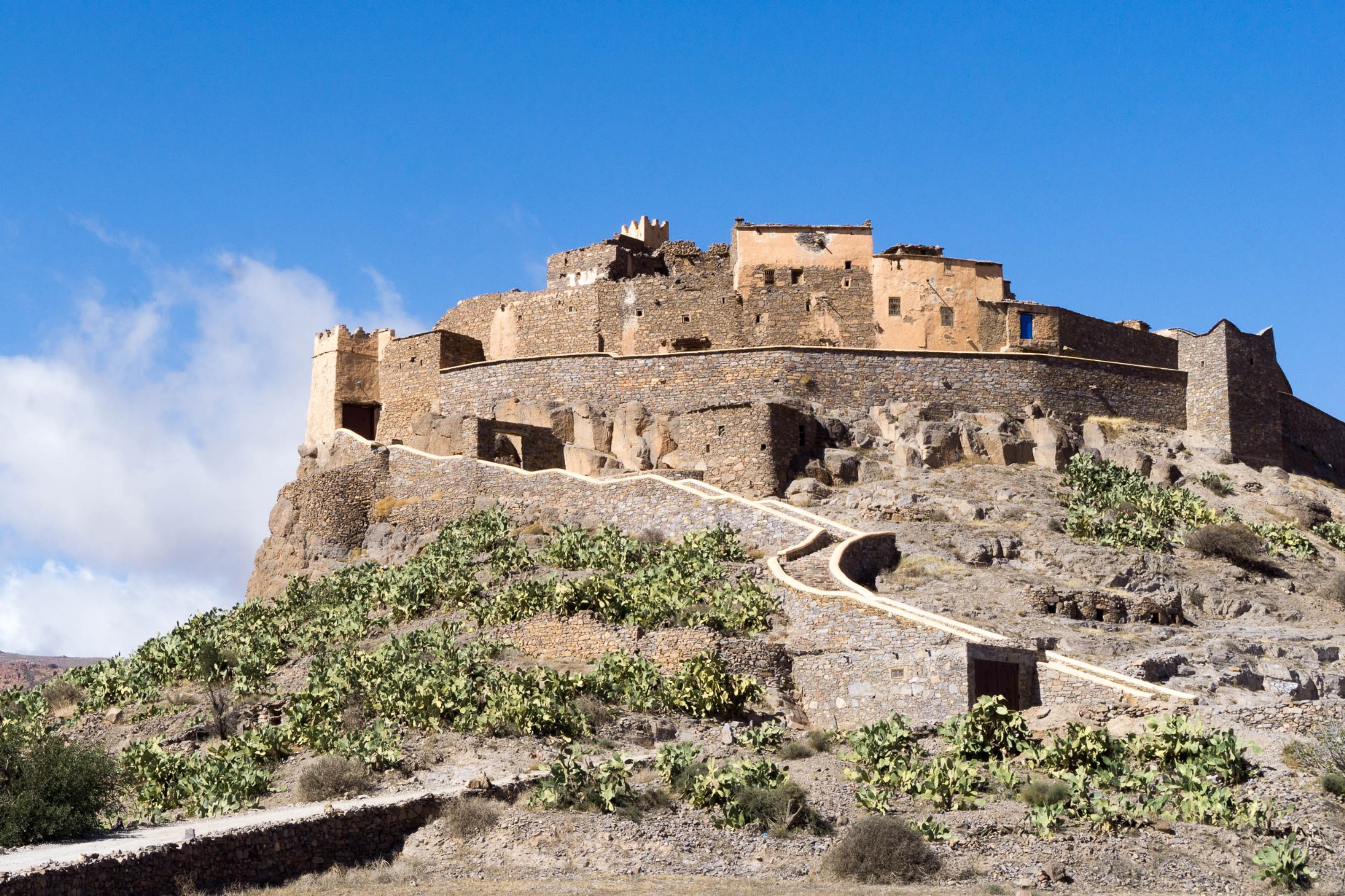 Eine alte Kasbah