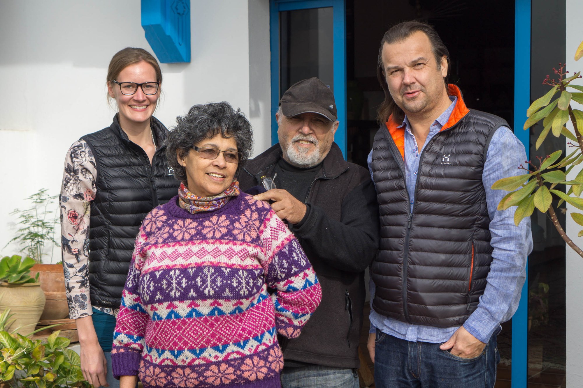 Bei unseren Gastgebern in Cabo Negro
