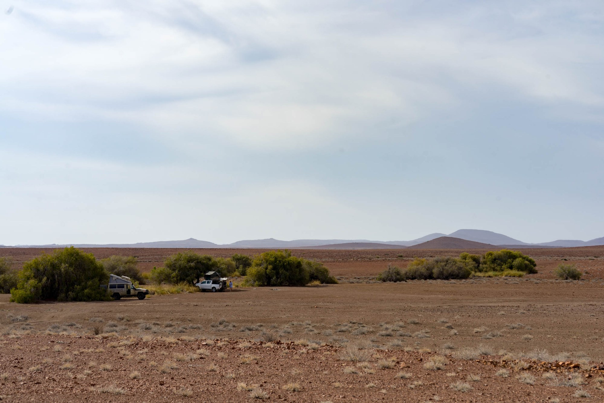 Camp in der Wildnis