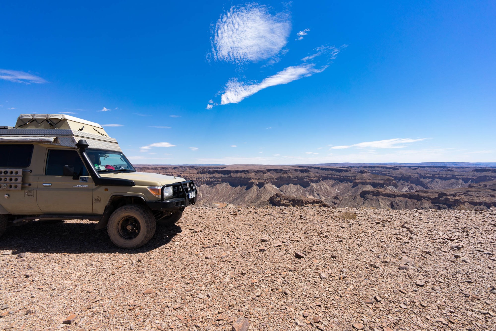 Das Buschtaxi am Canyon