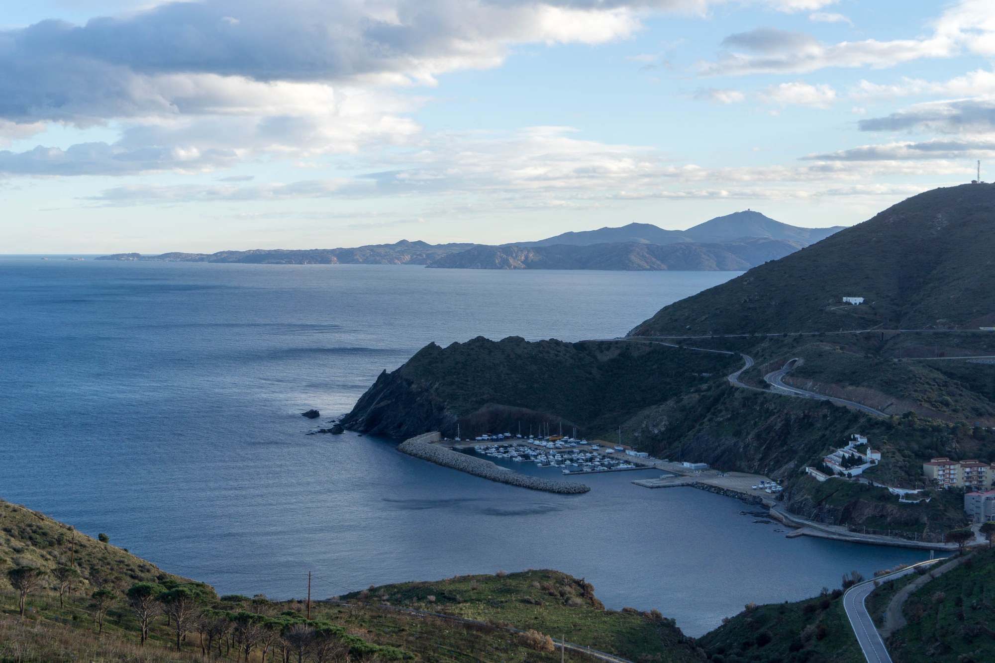An der Küste auf dem Weg nach Spanien