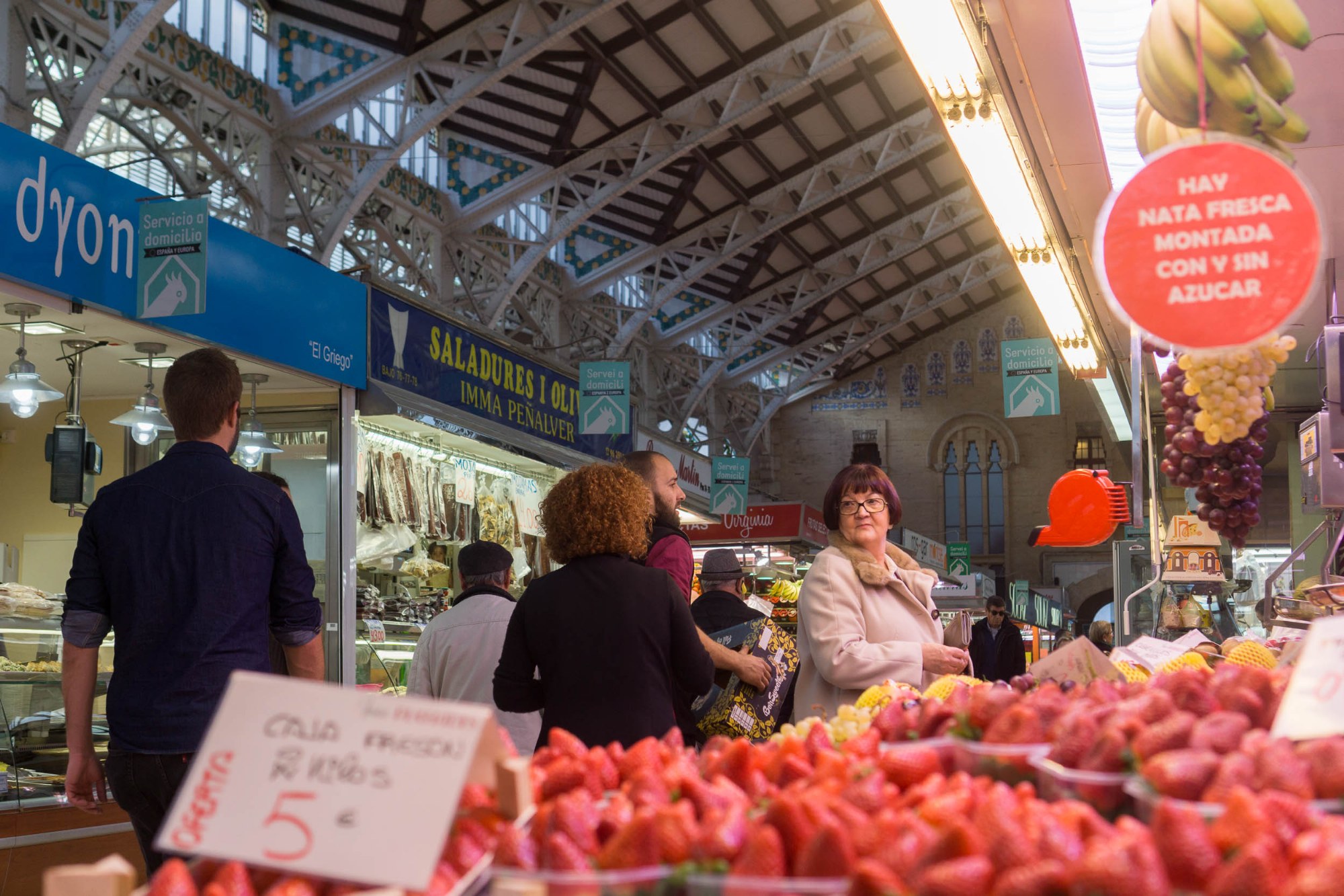 In Valencias Markthalle