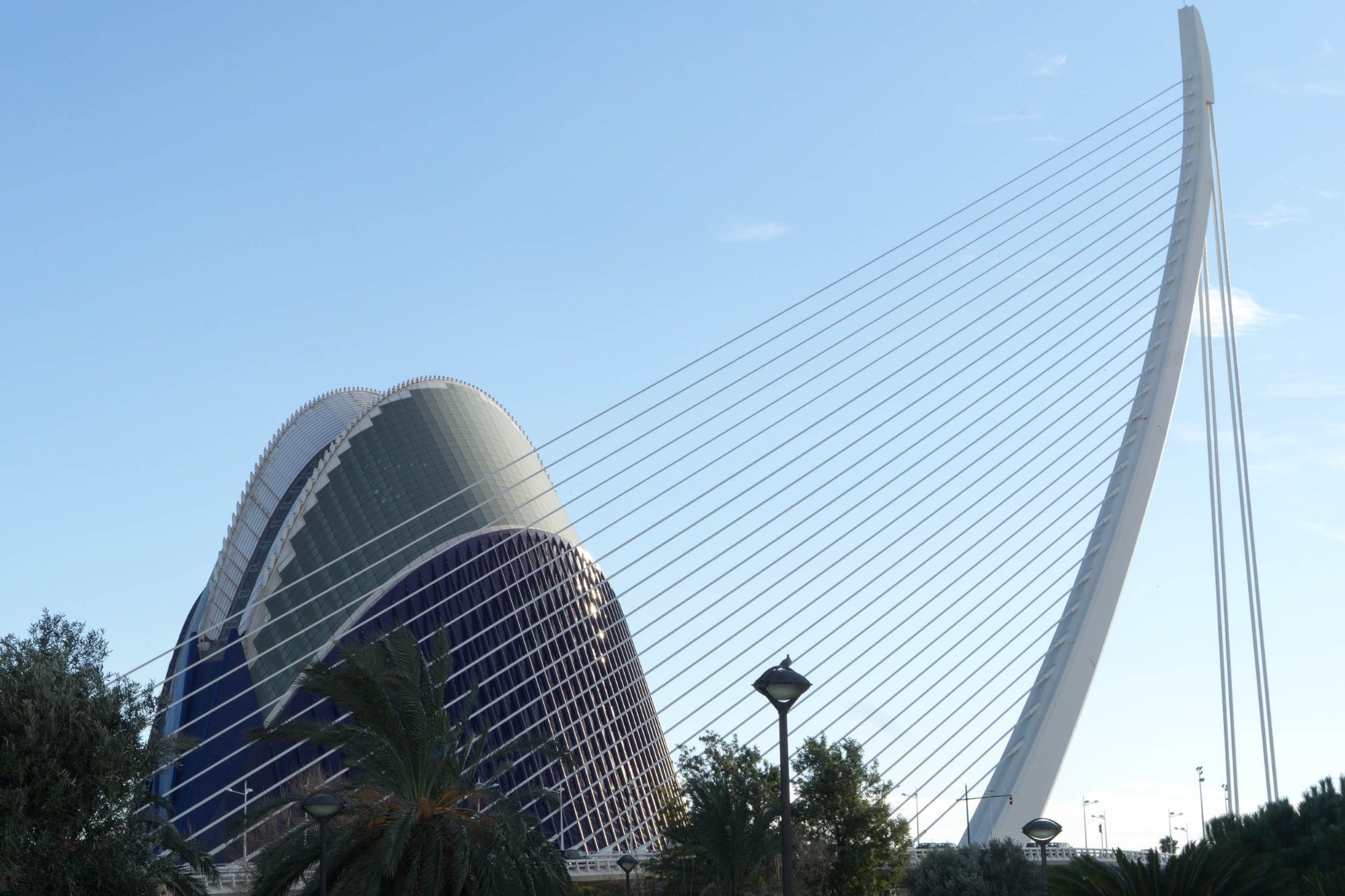 Moderne Architektur in Valencia