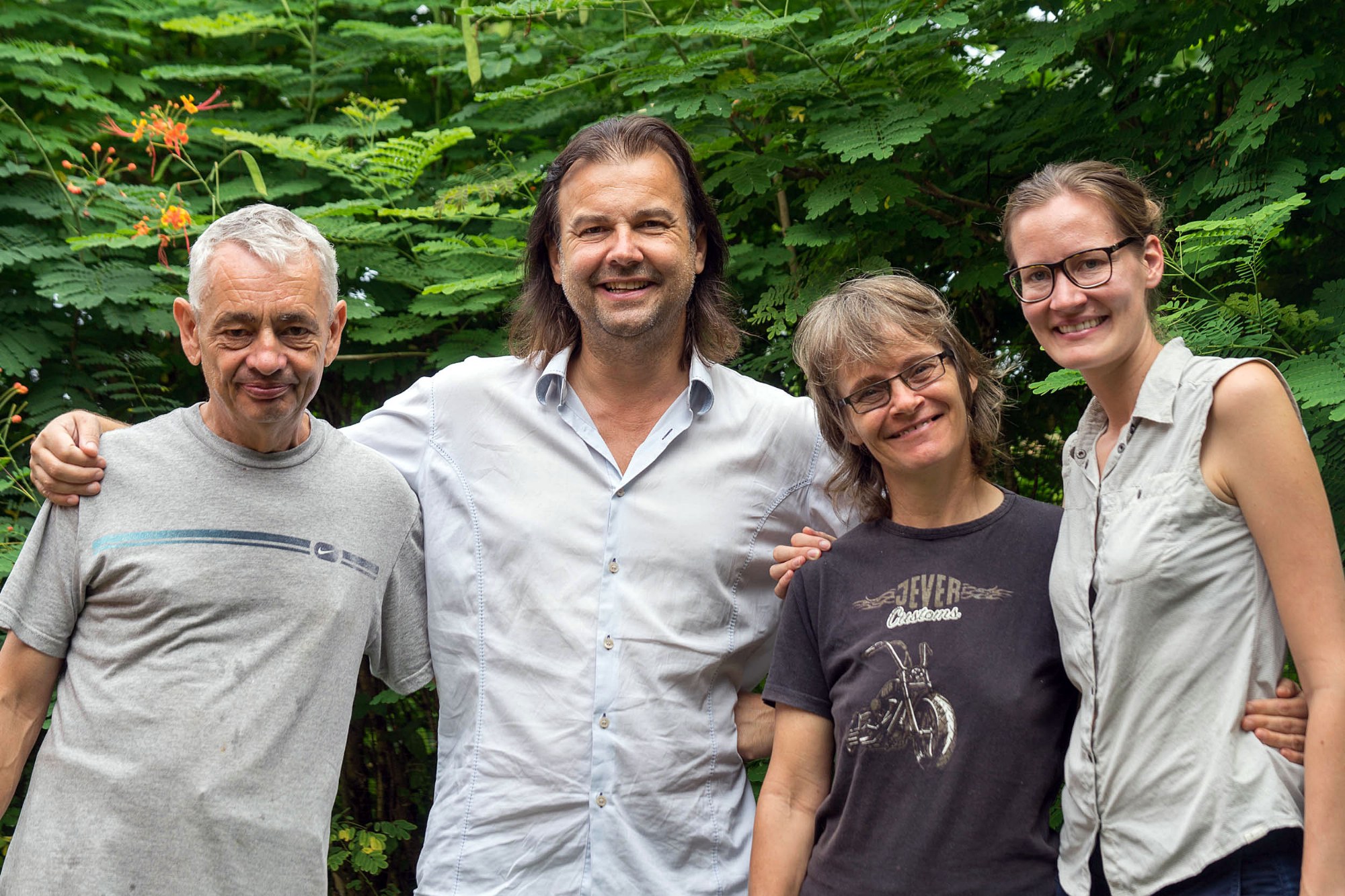 Bei unseren Gastgebern an der Waterfall Lodge