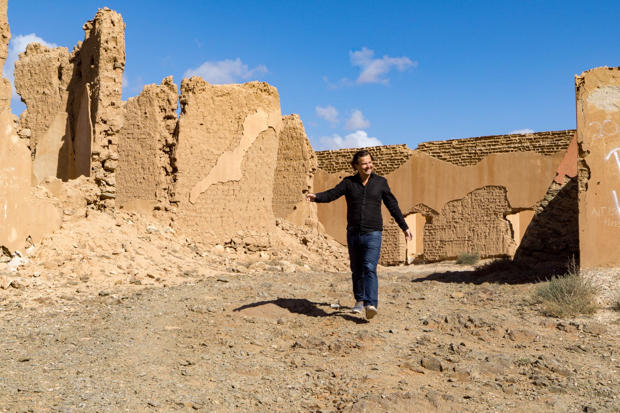 Hannes im alten Fort